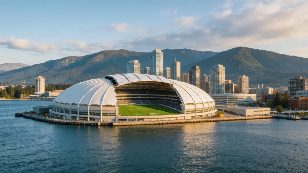 BC Place stadium in Vancouver, venue for Australia vs Turkey at the 2026 World Cup