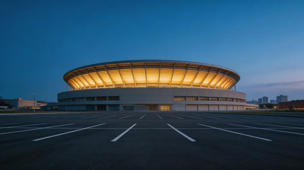 MetLife Stadium in East Rutherford New Jersey, venue for the 2026 World Cup Final